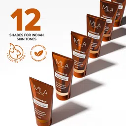 mila beauté Long Wear Weightless Foundation Flawless Matte Finish With SPF15, Foundation image 4