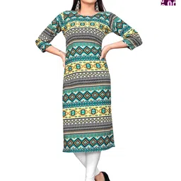 MANTRA DESIGNER Women Pack Of 2 Multicoloured Crepe Kurtas-picture-15