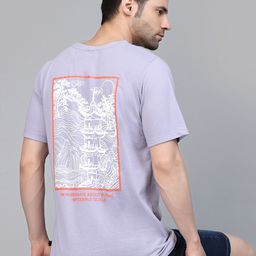 Rigo Men Typography Printed Drop-Shoulder Sleeves T-shirt-picture-29
