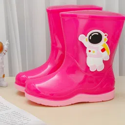 Yellow Bee Girls Embellished High-Top Boots-picture-20