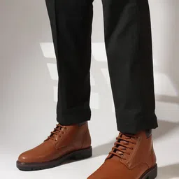 Carlton London Men Lace-Ups Round Toe Boots-picture-19