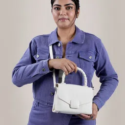 Metro Colourblocked Shopper Satchel with Bow Detail-picture-37