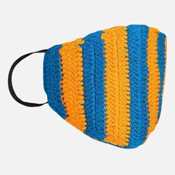 Anekaant Women 3-Ply Reusable Crochet Face Mask-image-89
