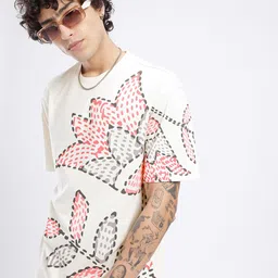 glitchez Trendsetter Kanta Design Printed Oversized T-shirt image 1
