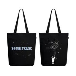 EcoRight Unisex Set Of 2 Printed Shopper Tote Bags-picture-17