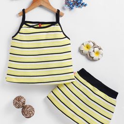 Here&Now X Game Begins Girls Striped Top with Skirt-picture-12