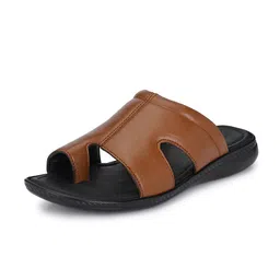 Auserio Men Leather Comfort Sandals-image-27