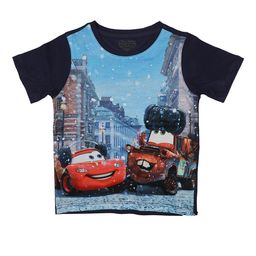 Disney by Wear Your Mind Boys Blue Printed Round Neck T-shirt-picture-19