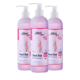 Mirah Belle Pack of 3 Hand Rub Sanitizer Gel - 500 ml each-image-49