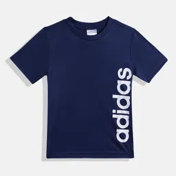 ADIDAS Boys Brand Logo Printed T-shirt-image-2