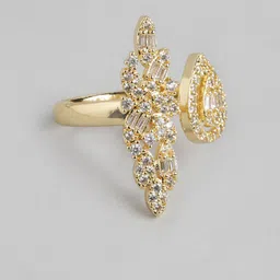 DressBerry Stone Studed Finger Ring-picture-25