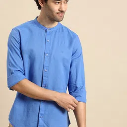 United Colors of Benetton Slim Fit Opaque Casual Shirt-picture-21