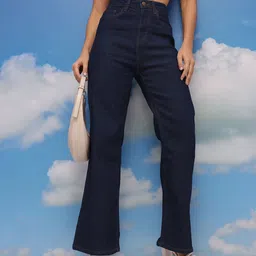 CORSICA Women Straight Fit Mid-Rise Stretchable Jeans-image-42