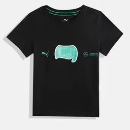 PUMA Motorsport Kids Mercedes AMG Petronas Pure Cotton Applique T-shirt-picture-27