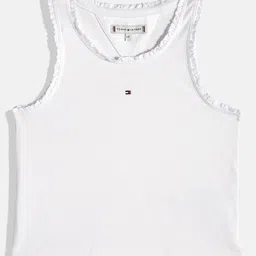 Tommy Hilfiger Girls Ribbed Lace Inserts Tank Top-picture-25