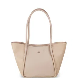 Mochi Women Textured Shopper Cut Work Shoulder Bag-picture-12