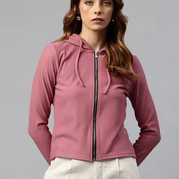 Popnetic Ribbed Hooded Sweatshirt-picture-8
