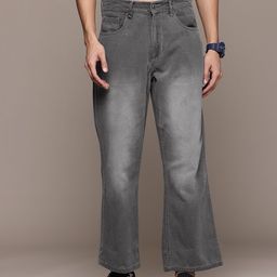Roadster Men Mid-Rise Flared Fit Light Fade Jeans-picture-33