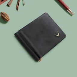 Hidesign Men Black Solid Leather Money Clip-picture-47