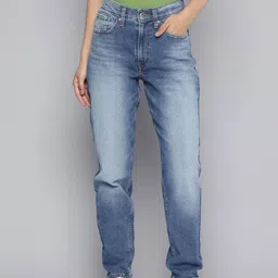 Levis Women Relaxed Tapered Fit Heavy Fade Stretchable Jeans-image-21