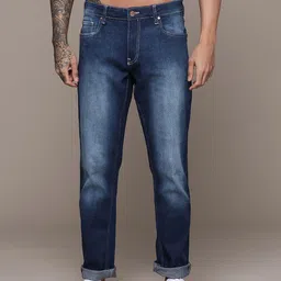 The Roadster Lifestyle Co. Men Slim Fit Heavy Fade Stretchable Jeans-picture-24