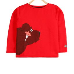 Cherry Crumble Unisex Red Solid Sweatshirt-picture-10