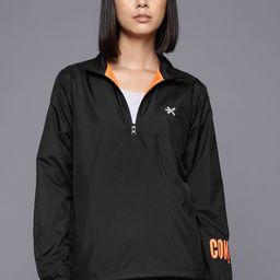 HRX by Hrithik Roshan Rapid-Dry Training Half Zipper Jacket-image-87