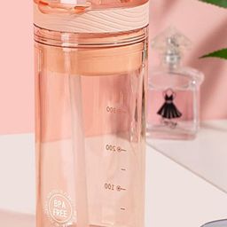 YK Pink Sports Sipper Water Bottle - 420 ml-picture-15
