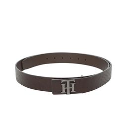 Tommy Hilfiger Men Brown Leather Textured Belt-picture-7