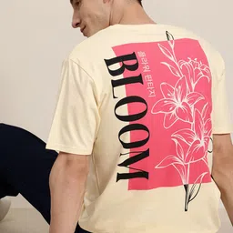 HERE&NOW Printed Pure Cotton T-shirt-picture-30