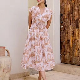 HOUSE OF FETT The Trip Women Lavenham Printed Maxi Dress-picture-33