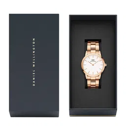 Daniel Wellington Unisex Dial Iconic Link White 36 mm Watch DW00100209-picture-11