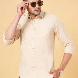 BYFORD by Pantaloons Men Slim Fit Cotton Casual Shirt-image-82