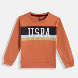 U.S. Polo Assn. Kids Boys Printed Pure Cotton Sweatshirt-picture-12