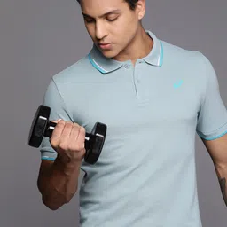 ASICS Pure Cotton Dual Tipping Polo Training T-shirt-picture-12