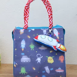 ROSADA Kids Space Printed Lightweight Waterproof Tote Bag-picture-22