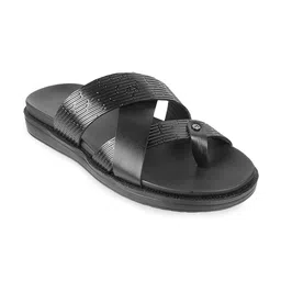 Metro Men Textured Comfort Sandals image 3