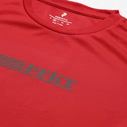 PERFKT-U Men Typography Printed Sports T-shirt image 2