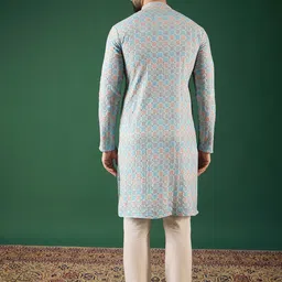 Anouk Men Thread Work Kurta image 4