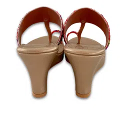 Preet Kaur Women Embellished Open Toe Wedge image 2