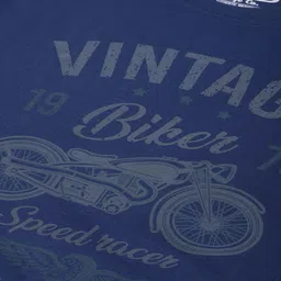 Roadster Printed Pure Cotton T-shirt image 5