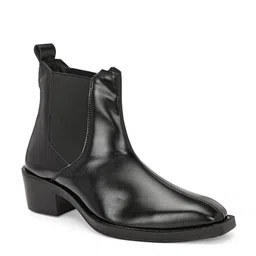 AfroJack Men Casual Block-Heeled Chelsea Boots image 2