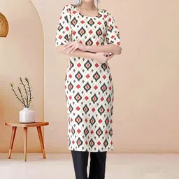 Moda Rapido Pack of 2 Printed Straight Kurta with Trousers image 5