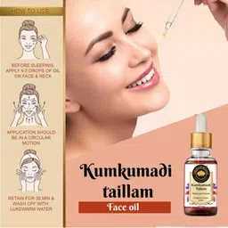 THE GLOW RITUALS Kumkumadi Tailam Face Oil - 10ml image 2