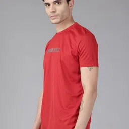 PERFKT-U Men Typography Printed Sports T-shirt image 5