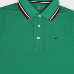 Tommy Hilfiger Boys Polo Collar Pockets T-shirt image 2