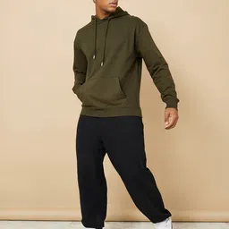 Styli Boxy Fit French Terry Hooded Sweatshirt image 4