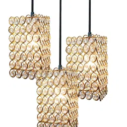 Homesake Black 3-Lights Pendant Ceiling Lamp image 5