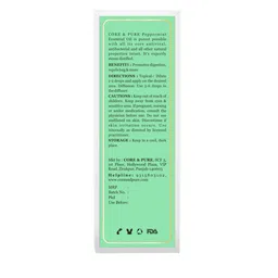 CORE & PURE Peppermint Essential Oil 12ml image 2