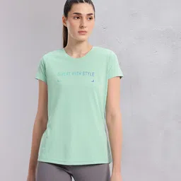 HRX by Hrithik Roshan Typography Printed Training T-shirt image 4